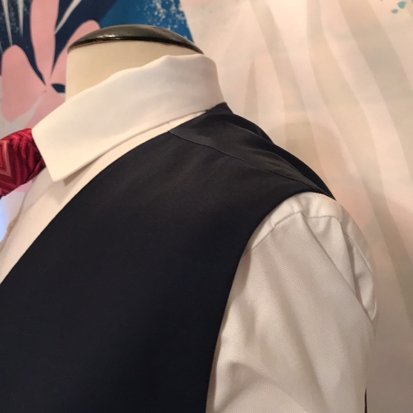 Navy blue Dress Vest - Picture 12 of 17